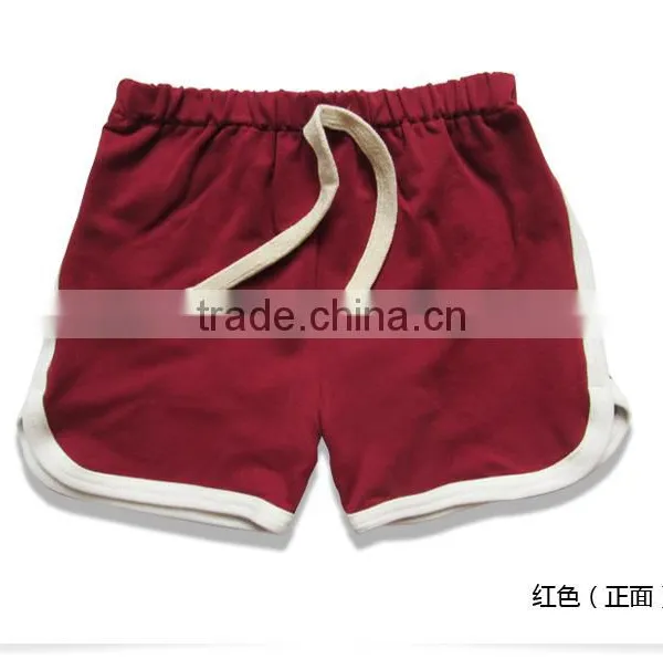 Top Quality Custom Apparel Cheap Quick Dry 100 Cotton Plain Children Sports Shorts photo-3