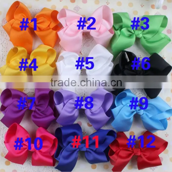 2014 Hot Sale Newest Styles Elastic Baby Girl Bowknot Headband Cute Baby Girl Headband 12 Colors Lower Price Wholesale photo-3