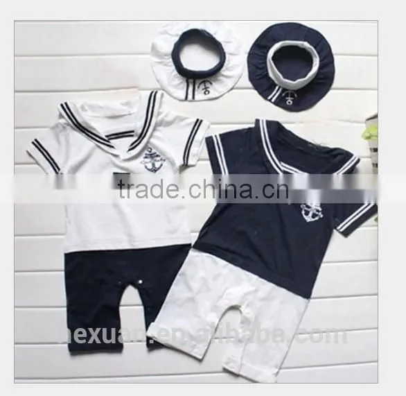 Hot Sale Boutique Baby Clothes Summer Baby Boys 100%cotton Short photo-2