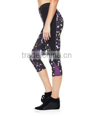 Factory Wholesale Spandex Ladies Fitness & Body Building Printed Leggings photo-2