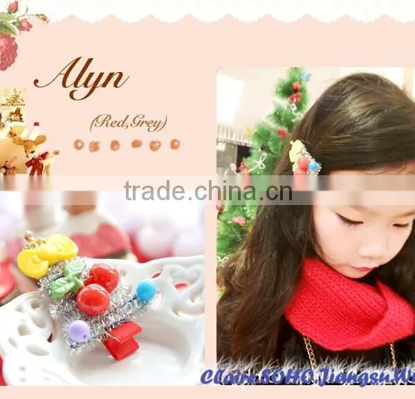 Wholesale Christmas Tree Hair Accessories Hair Clips photo-2