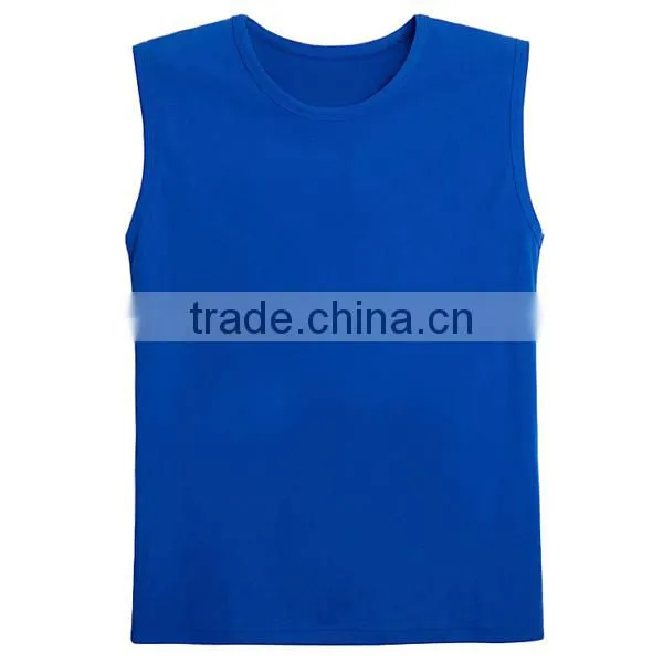Custom Plain Dri-fit Sleeveless t Shirt for Trainning T13351 photo-6