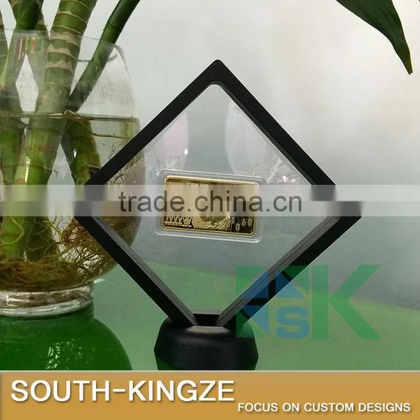 Hotsale Easy Packing Black Transparent Plastic Photo Display Case photo-2