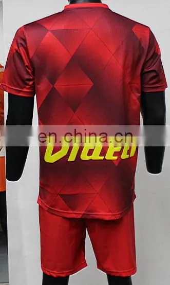 Flexible MOQ Fashion Custom High Quality Soccer Kits With Sublimation photo-5