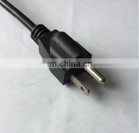 UL Listed Nema 5-15p to IEC C13 American Power Cord for Appliance photo-2