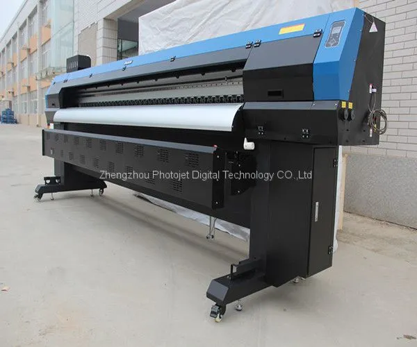 4color or 6colors Double Espon Head Eco Solvent Wide Format Printer Machine photo-3