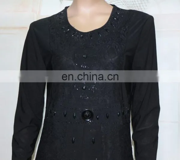 2016 Fashion Turkey New Model Abaya in Dubai Muslim Dress Abaya photo-3