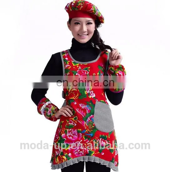 Colorful Printed Apron for Women photo-2