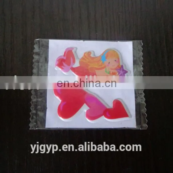 Promotional Customized Heart Shape Puffy Stickers photo-2