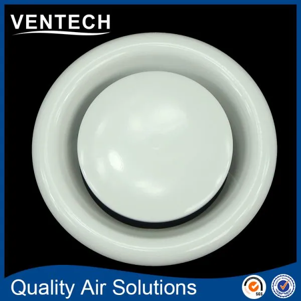 Circular Ceiling Diffuser Supply Air Disc Valve Air Vent photo-5