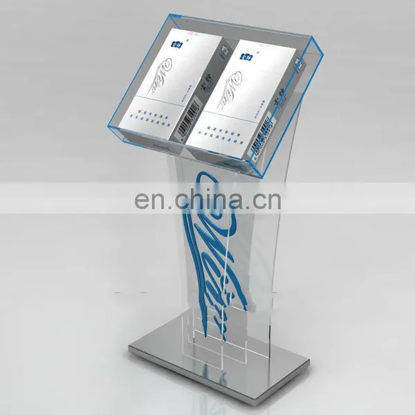 2016 Clear Acrylic Display Stand for Cigarette ,cigarette Display Cabinet photo-2