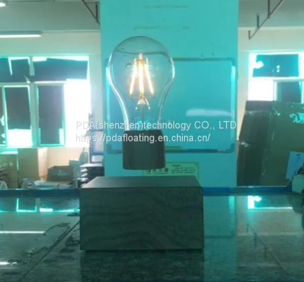 Wireless Rechargable Magnetic Floating Levitating Led Bulb Lamp photo-3