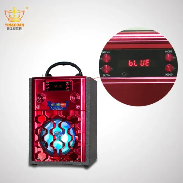 MX-201 Wireless Portable Outdoor Speaker Karaoke BT Speaker With Rechargeable Battery photo-4