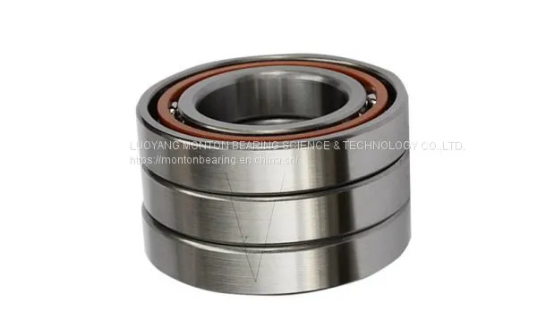 Gas Turbine Angular Contact Ball Bearing / Radial Thrust Bearings Chrome Steel photo-3