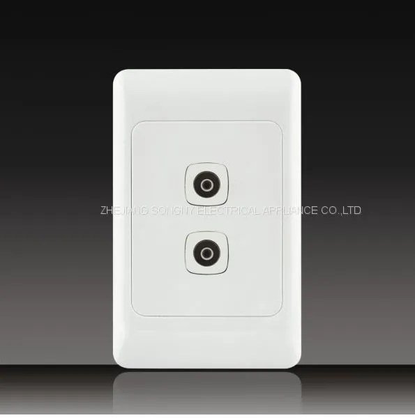 Push Button Wall Switch Socket Digit Telephone Socket With Data Socket photo-4