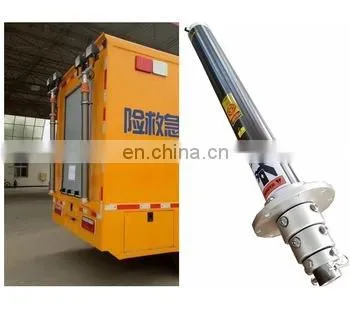Pneumatic Telescoping 8m Mobile Camera Security Mast photo-4
