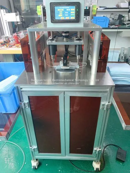 Ultrasonic Semi-auto Mask Spot Welding Machine photo-3