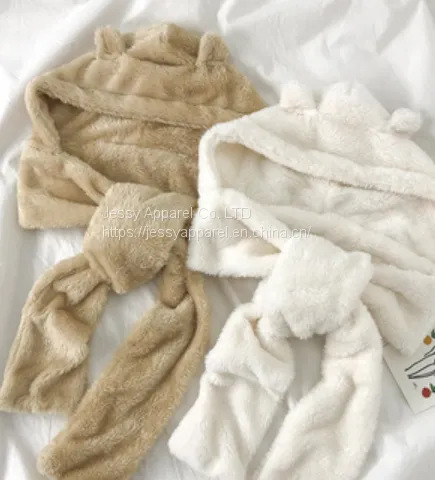 Scarf Hooded Autumn and Winter photo-2