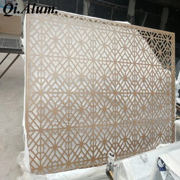 Metal Interior Facade Cladding Laser Decorative Panels photo-2