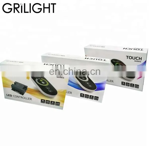 High Quality Top Sell Dc12v 24v Wall Rgb Controller rf Remote Touch Panel Controller photo-2