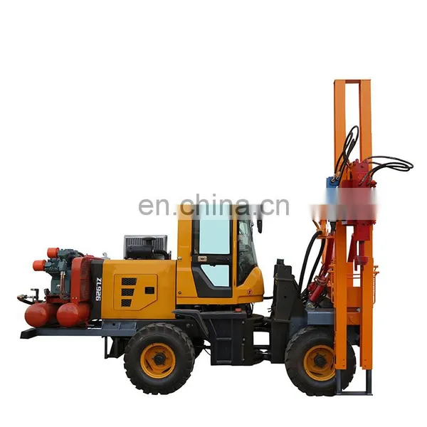 Hydraulic Piling Rig Screw Pile Driver Piling Machine Price for Road Fence Construction photo-2