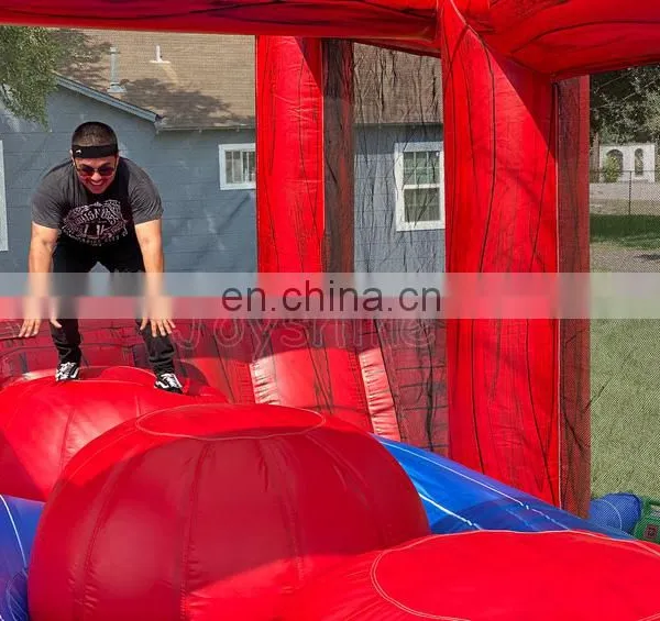 Wipe Out Inflatable Big Baller Obstacle Course For Kids Adults photo-3