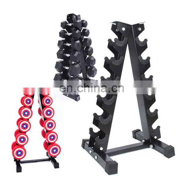 2021 Vivanstar ST1822 Hex Dumbbell Set With Rack Household Fitness Equipment Adjustable Dumbbell Rack photo-6