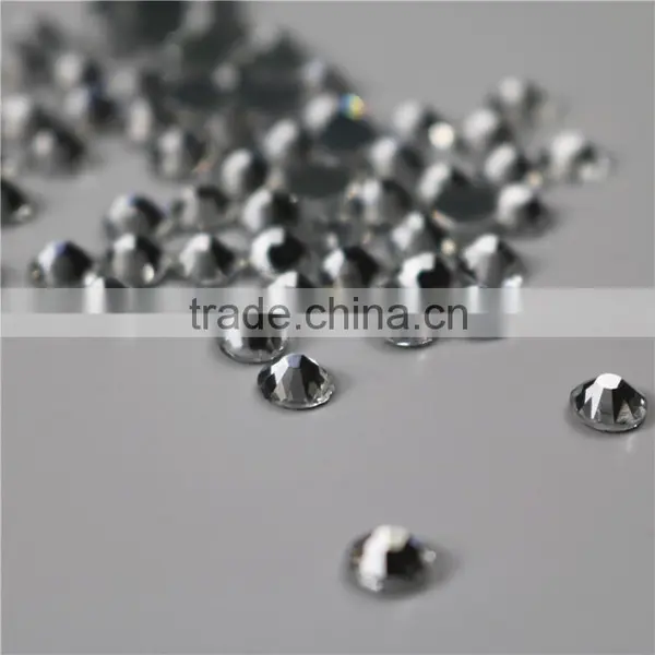 Top Quality Rhinestones Wholesale Clear Crystal Flatback Hotfix Rhinestones Glass Stones for Bags Shoes photo-3
