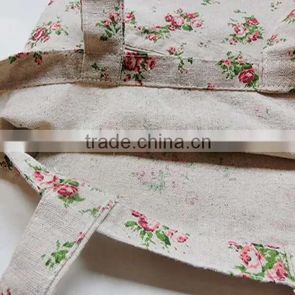 Wholesale Printing Design Linen Shopping Bag photo-6