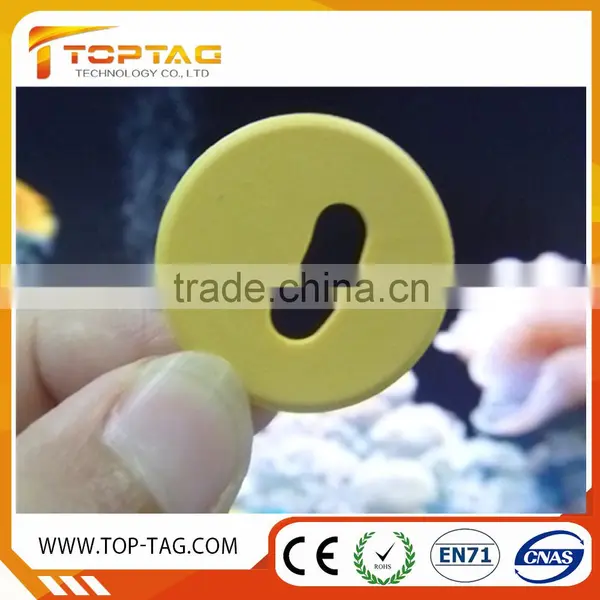 Waterproof PPS RFID Washable Laundry Tag, RFID Coin Tag,RFID Sticker photo-4