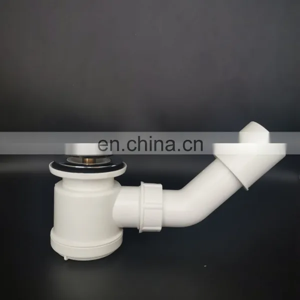 Plastic Shower Drain Shower Bath Room Copper Pop-up Waste Drain photo-5