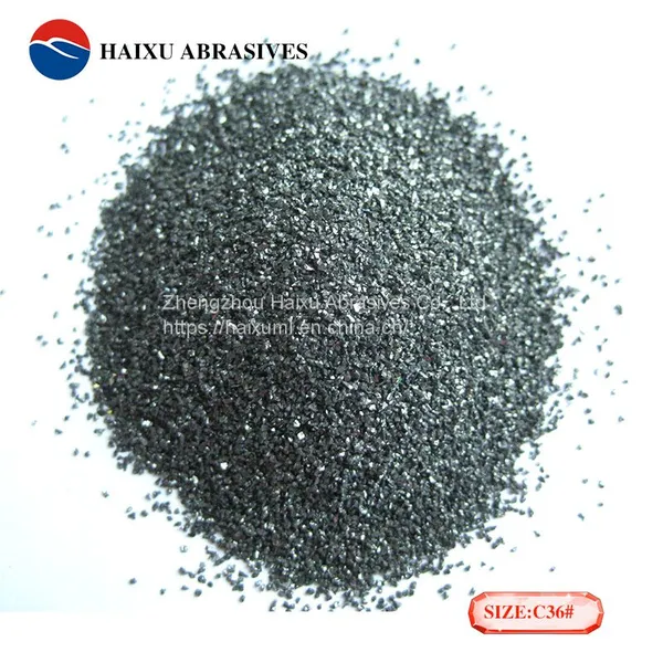 Black Silicon Carbide Grit F90 Powder photo-3