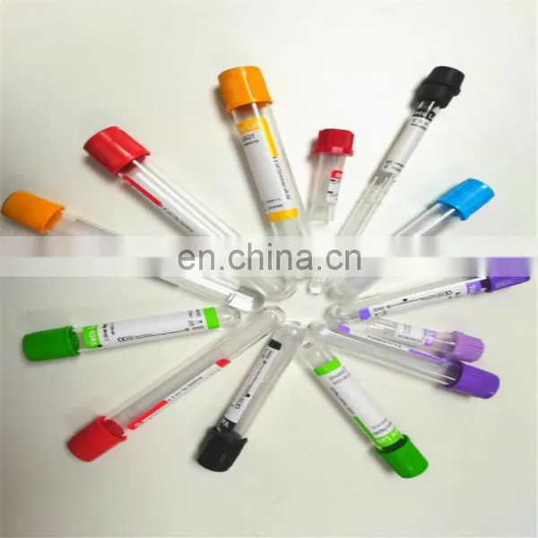 Plasma Vacuum Blood Collection Tube PET and Glass Material Purple Cap 4ml EDTA K2 K3 Tube photo-4
