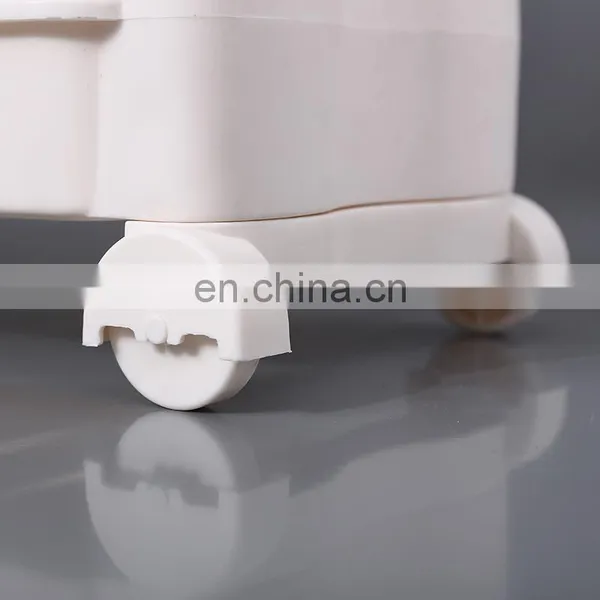 Slim Space Saving Kitchen Accessories Assemble Type Foldable Slide Plastic Kitchen Storage Racks Trolley Organizer photo-5