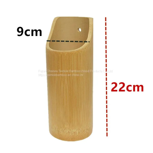 Bamboo Utensils With Bambu Holder Wholesale Bambu Holder for Storage photo-2