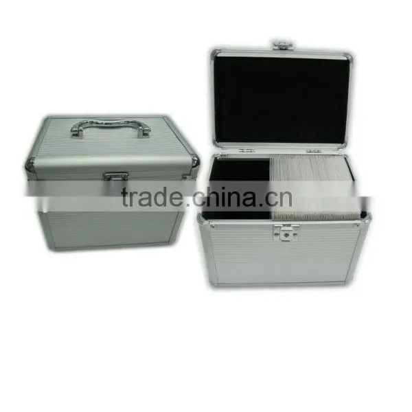2015 Pink Aluminum 1000 cd Tin Case With cd Bag Inside photo-2