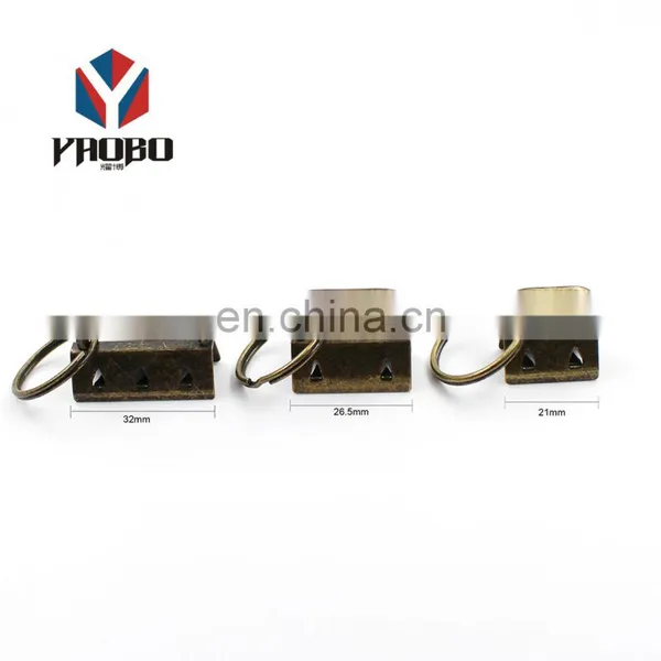 Well-designed Functional Metal Nickel Plated Key FOB Hardware Tail Clip photo-4