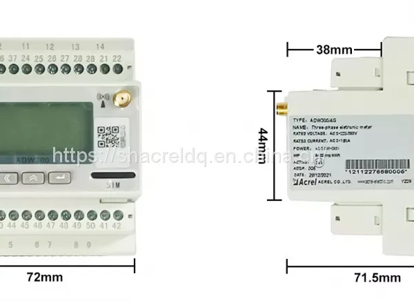 4G/WIFI/Lorawan Wireless Smart Electricty Meters Used in IOT Energy Management System for Power Consumption Measuring photo-4