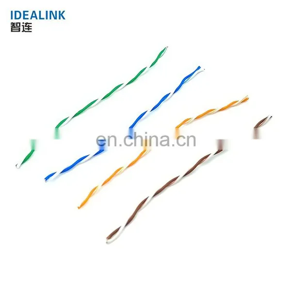 OEM Custom Network Cable Utp Cat6 Ethernet Cable Coiled 0.57mm 0.51mm Cat 6 Utp Cable With Free Sample photo-3