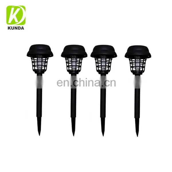 Solar Yard Lawn Bug Zapper Garden Light Anti Mosquito Waterproof Garden Lamp