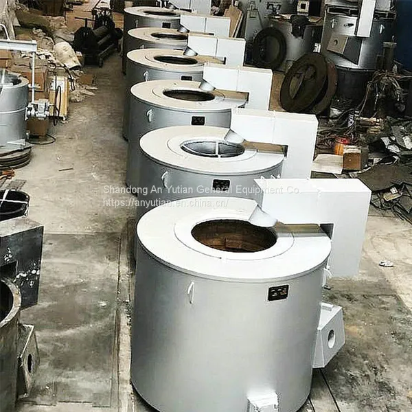 Natural Gas Crucible Aluminum Melting Furnace photo-5