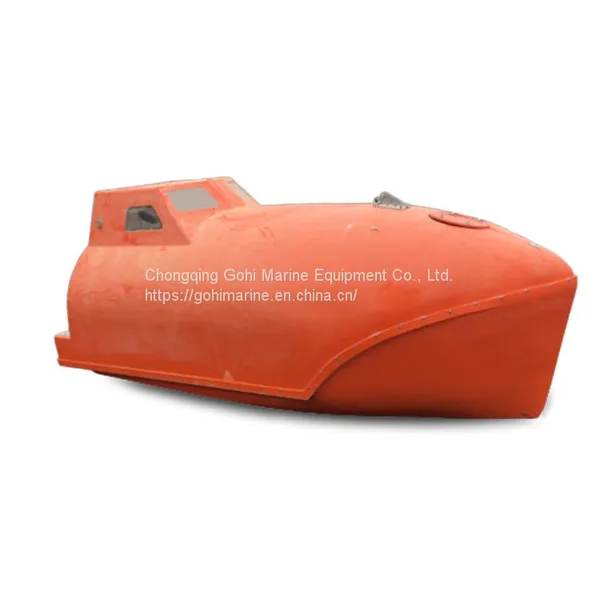 EC, RS, CCS Approved SOLAS 16 Persons 4.9m GRP Totally Enclosed Free Fall Lifeboat photo-4
