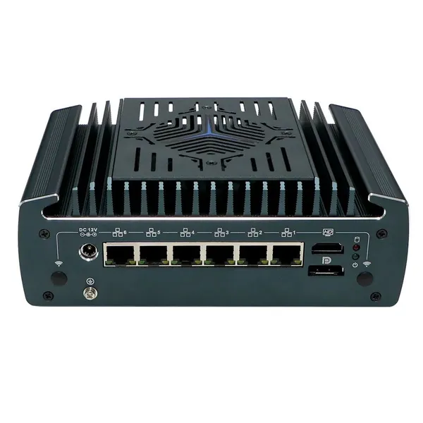 Micro Firewall Appliance Intel Core i5 1245U i7 1265U Soft Router 6 x 2.5GbE I225-V B3 Mini PC DDR4 RAM HDMI2.1 DP1.4A OPNsense photo-3