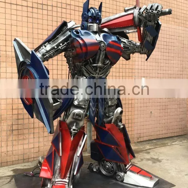 3 Meters High Optimus Prime Made in China Modern Art Sculpture photo-2