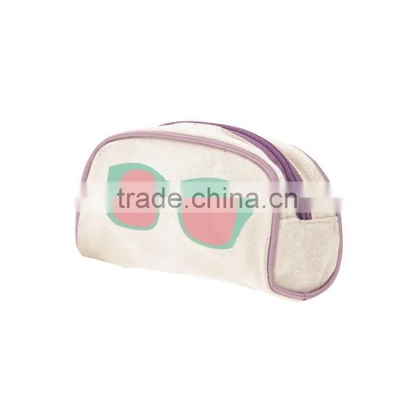 Cute Glasses Pattern Woman Wallet Case photo-2