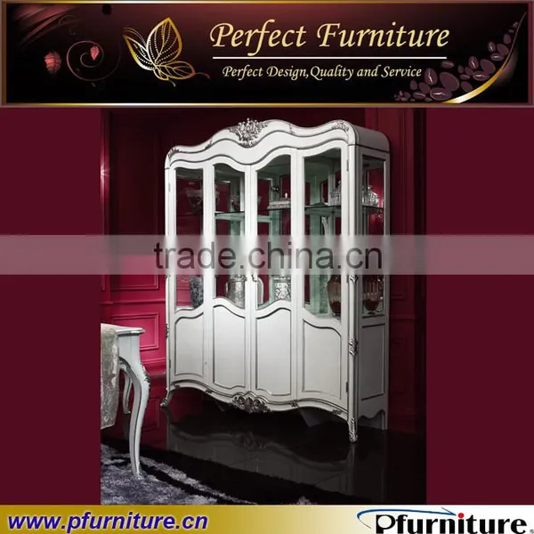 White Antique Wine Cabinet NC120623