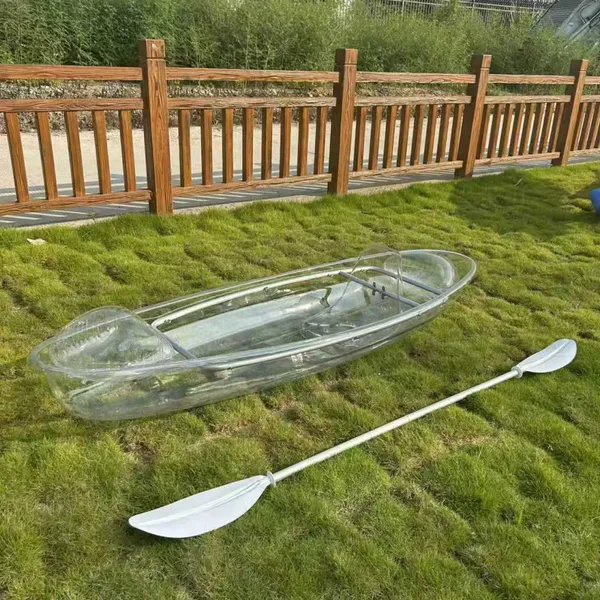 HDPE Quality Transparent Kayak With Different Capacity for Tourism, Water Leisure Kayak Single, Double and Single Use photo-2