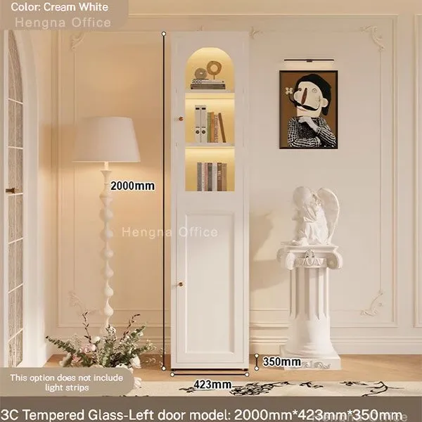 Steel Sideboard- CBT469| Luxury Nordic Style With Reeded Glass Doors&Adjustable Laminate for Dining Room-China Factory Hengna Wholesale photo-5