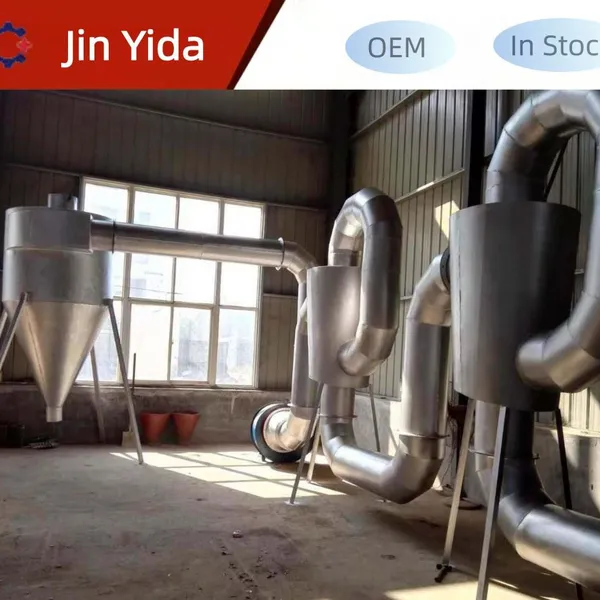 Airflow Pipeline Dryer for Fertilizer, Soybean Residue, Distillery Waste, Chemical Raw Materials, Wood Powder, Blood Meal, and Animal Feed photo-3