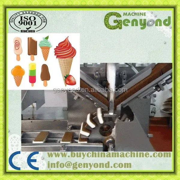 Factory Small Scale Stick Ice Cream Making Machine Cup & Cone Ice Cream Filling Machine Sliced Ice Cream Production Line photo-5
